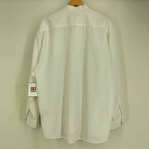 BRUTTINI 刺繍 バンドカラー L/S シャツ メンズ import:L