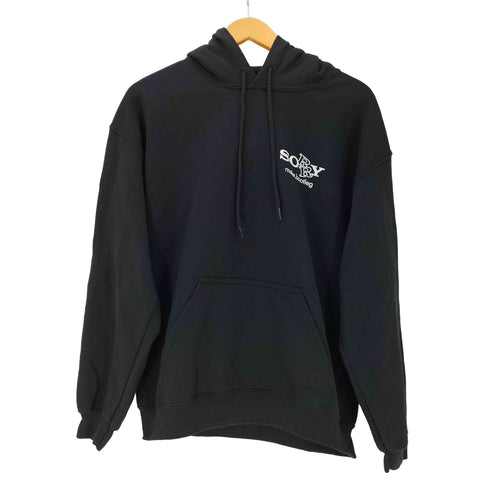 GILDAN ボディ SORRY a bootleg pgm Hoodie 両面 ペイント プリント フーディー パーカー メンズ import:M