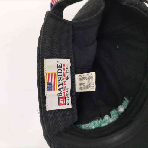 ベイサイド BAYSIDE USA製 MICHELGAUBERT NOISEBOYS 刺繍 6パネル キャップ メンズ