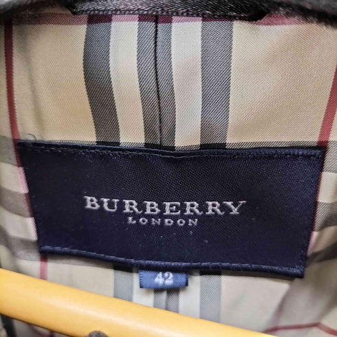 バーバリーロンドン BURBERRY LONDON 裏地ノバチェック コーデュロイジャケット レディース JPN:42