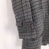 アクアスキュータム AQUASCUTUM レザーパイピング ガンクラブチェック ピーコート レディース