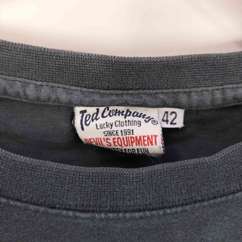 テッドカンパニー TED COMPANY 両面プリント クルーネック Tシャツ メンズ US:42