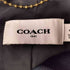 コーチ COACH ロゴボタン レザーベルトトレンチコート レディース US:4