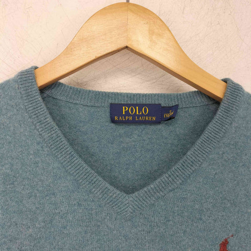 ポロラルフローレン POLO RALPH LAUREN Vネック ポニー刺繍 ニット メンズ import:S