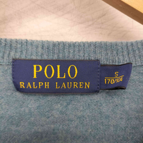 ポロラルフローレン POLO RALPH LAUREN Vネック ポニー刺繍 ニット メンズ import:S