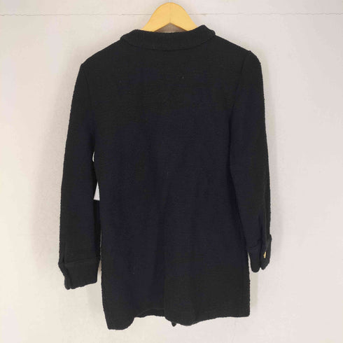 ザラ ZARA 金釦ツイードジャケット レディース M