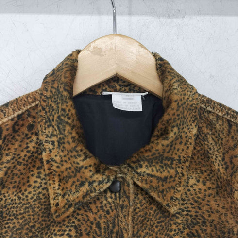 ジョーンズニューヨーク JONES NEW YORK レオパード ベロア ジャケット レディース 4