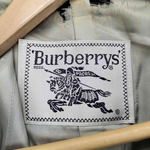 バーバリーズ BURBERRYS カシミヤ混チェスターコート メンズ 7AB2