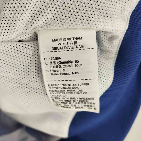 ナイキ NIKE スウッシュロゴ刺繍 バックプリント 裏地メッシュ 2WAY ナイロン ウィンドランナー ジャケット メンズ import:M
