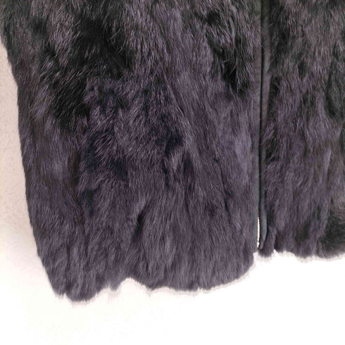 ラビットファージップジャケット レディース