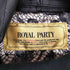 ロイヤルパーティー ROYAL PARTY ニット切替ラムレザージャケット レディース 38