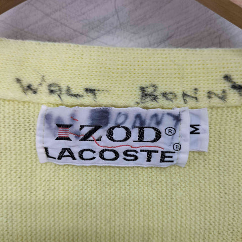 アイゾッドラコステ IZOD LACOSTE 糸巻き アクリル カーディガン メンズ import:M