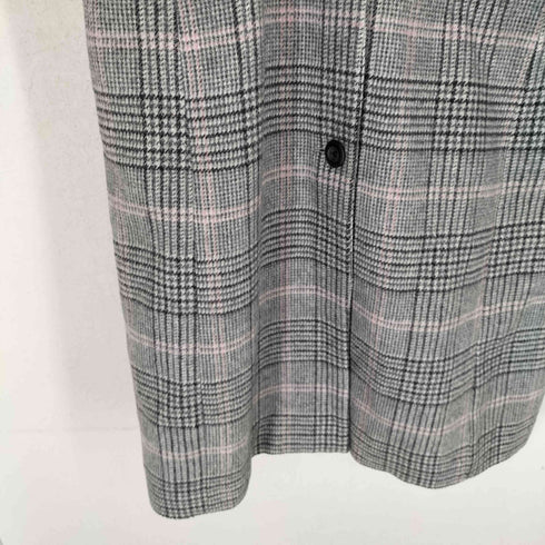 ギャップ Gap チェック柄ウールチェスターコート レディース M