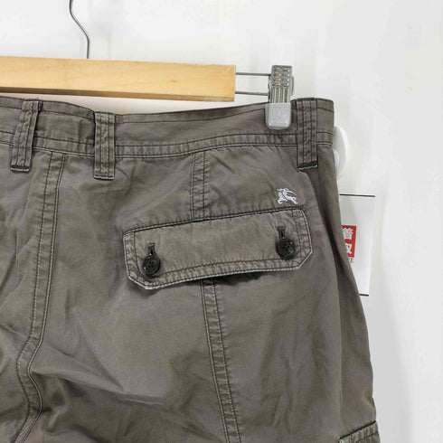 バーバリーブラックレーベル BURBERRY BLACK LABEL クロップドカーゴパンツ メンズ 79