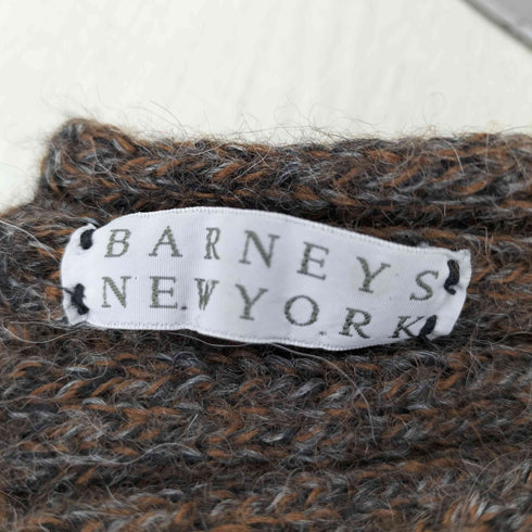 バーニーズニューヨーク BARNEYS NEWYORK メランジニットマフラー メンズ