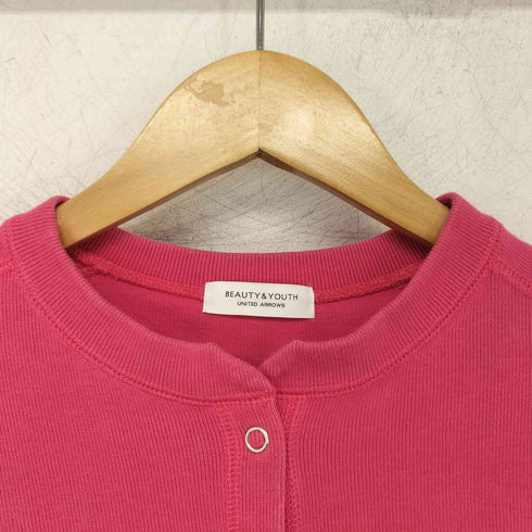 ビューティーアンドユースユナイテッドアローズ BEAUTY & YOUTH UNITED ARROWS ダブルフェイス リングボタン カーディガン レディース