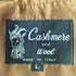 イタリア製 CASHMERE WOOL ステンカラーコート メンズ import:L
