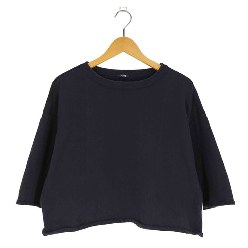 イレーヴ YLEVE 7分袖 オーバーサイズスウェット レディース FREE