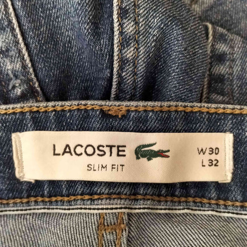 ラコステ LACOSTE SLIM FIT ストレッチデニムパンツ メンズ W30/L32