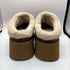 コーチ COACH 25AW Cecelia Clog セシリア クロッグ・シグネチャー スエード ショート ボア ブーツ 厚底 レディース JPN:22