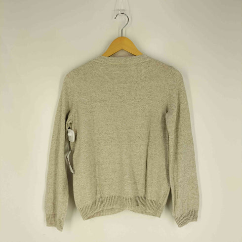 アーペーセー A.P.C. リネン混 リブ透かし編み カーディガン レディース import:M