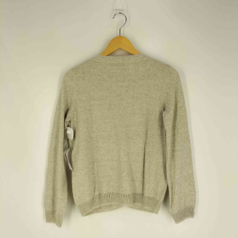 アーペーセー A.P.C. リネン混 リブ透かし編み カーディガン レディース import:M