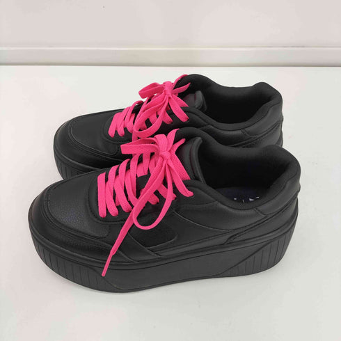 ザラ ZARA Platform Combination Running Shoes プラット フォーム スニーカー 厚底 ダット スニーカー レディース EUR:36