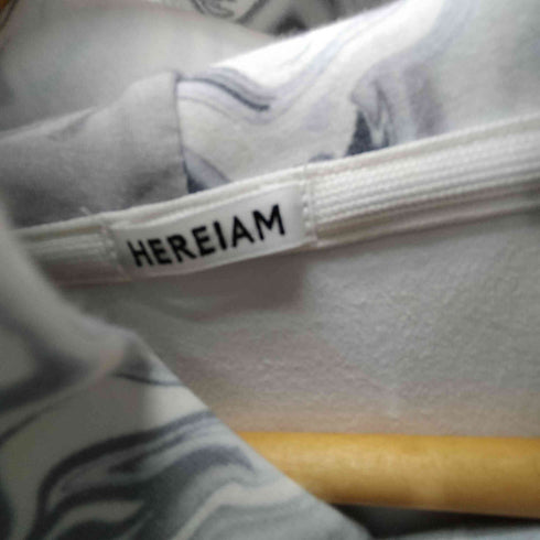 HEREIAM 25AW マーブル フーディー パーカー メンズ JPN:3