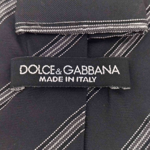 ドルチェアンドガッバーナ DOLCE&GABBANA シルク ストライプ ネクタイ メンズ