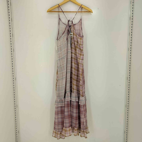 チャオパニックティピー CIAOPANIC TYPY HELLO.SANFRANCISCO シアーチェックパッチワークキャミワンピ レディース ONE SIZE