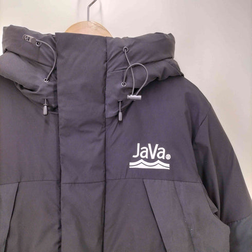 ジャバ JaVa 極暖、異素材パネルフェイクダウンジャケット レディース FREE