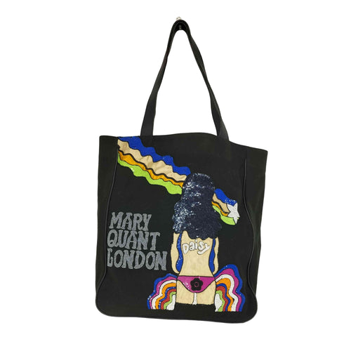 マリークワント MARY QUANT ビーズデザイントート レディース