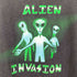 90s ALIEN INVASION 両面プリントS/Sカットソー メンズ