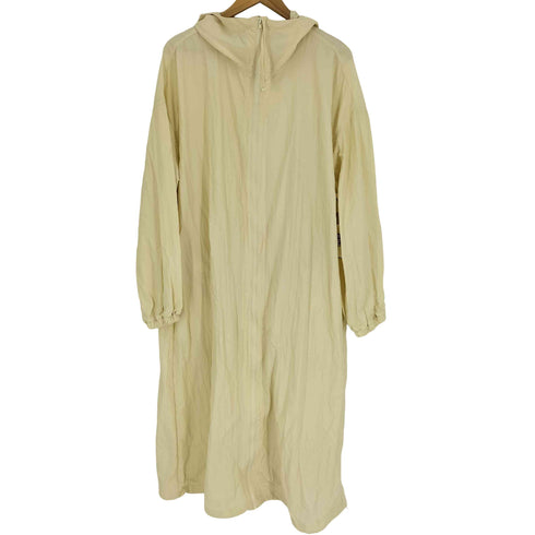 ザラ ZARA ジップアップ ナイロン フーデッド コート レディース M-L