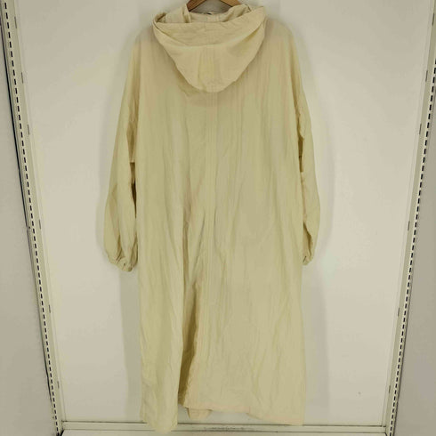 ザラ ZARA ジップアップ ナイロン フーデッド コート レディース M-L