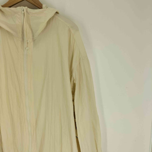 ザラ ZARA ジップアップ ナイロン フーデッド コート レディース M-L