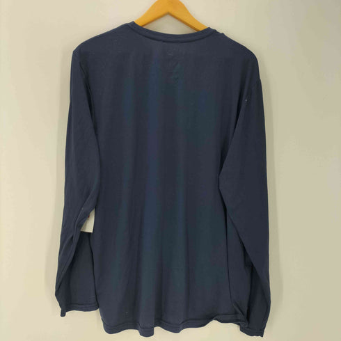 ザノースフェイス THE NORTH FACE ロゴ プリント L/S Tシャツ メンズ import:XL