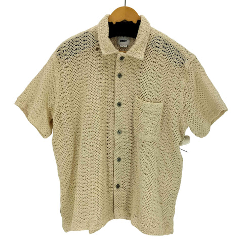 オベイ OBEY Harison Lace Short Sleeve Shirt メンズ JPN:M