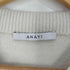 アナイ ANAYI ウールカシミヤリボンビジュー プルオーバー レディース JPN:38