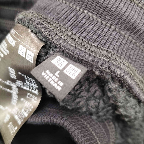 ユニクロ UNIQLO 25AW ヒートテック ボア スウェット パンツ メンズ JPN:L