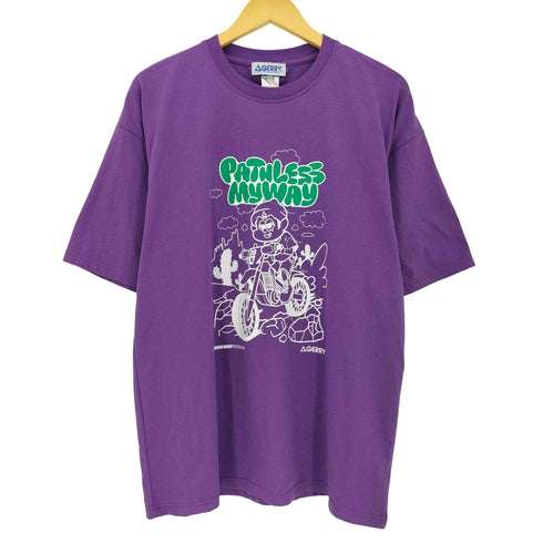 ジェリー GERRY SIDEWAY STANCE 別注コラボ プリント 半袖Tシャツ メンズ JPN:L