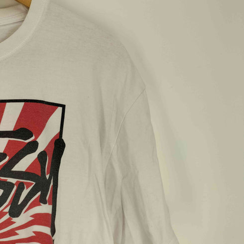 ユナイテッドアスレ UNITED ATHLE バンドプリント S/S クルーネック Tシャツ メンズ JPN:XL