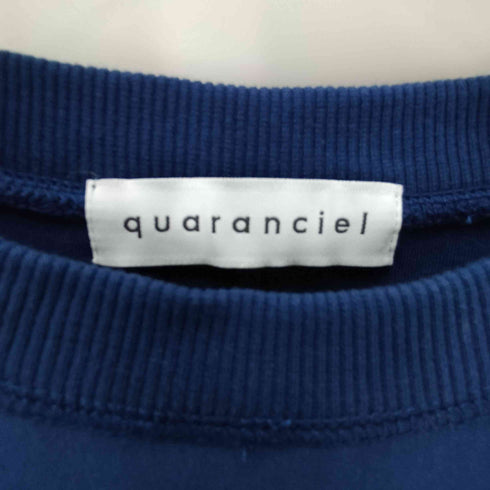 25AW quaranciel ポンチ ドロスト ルーズ プルオーバー 洗濯機可能 レディース FREE