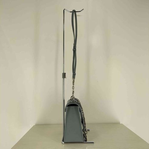 チャールズアンドキース CHARLES&KEITH フロントフラップ チェーンハンドルクロスボディバッグ レディース S