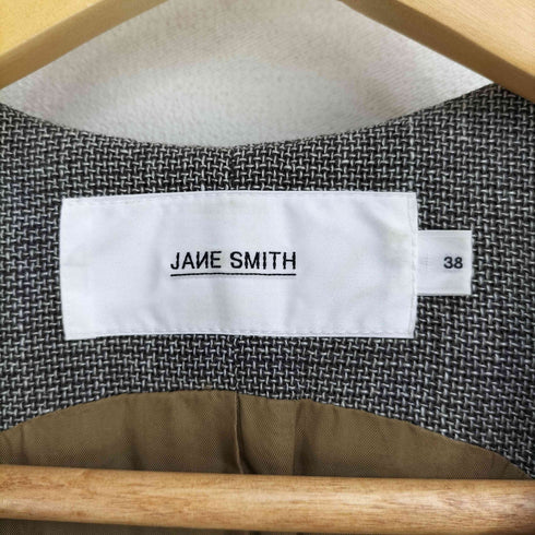 ジェーンスミス JANE SMITH リネン混 ロングジレ ワンピース レディース JPN:38