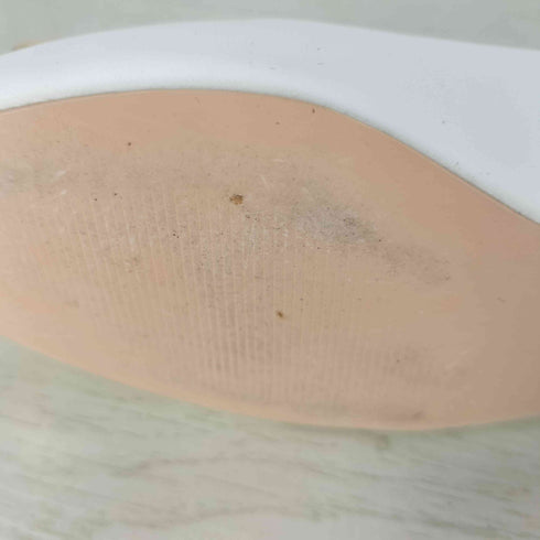 ナチュラルビューティーベーシック NATURAL BEAUTY BASIC フェイクレザー フラットパンプス レディース JPN:24.5