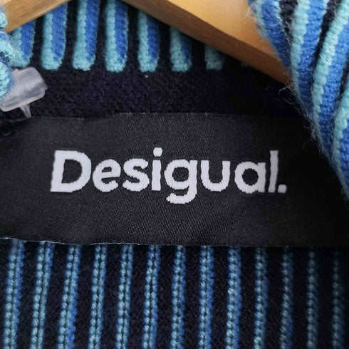 デシグアル Desigual 25aw ジッパー付きニットTシャツ レディース import:S