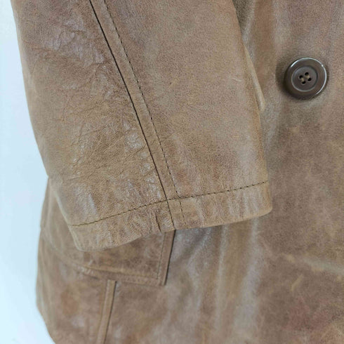 ゲス GUESS レザー ハーフコート レディース JPN:M