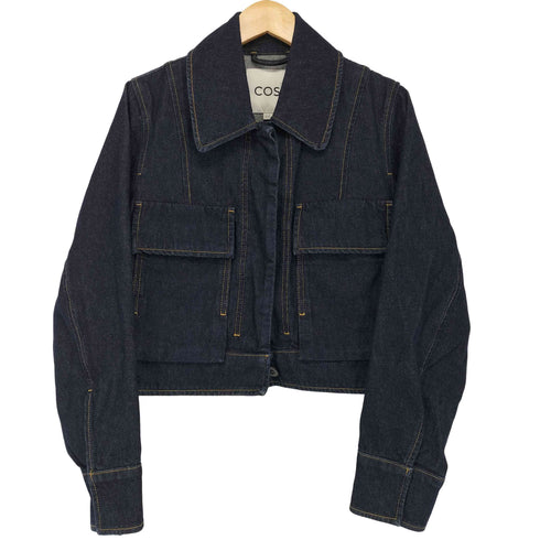 コス COS CROPPED UTILITY JACKET レディース 36