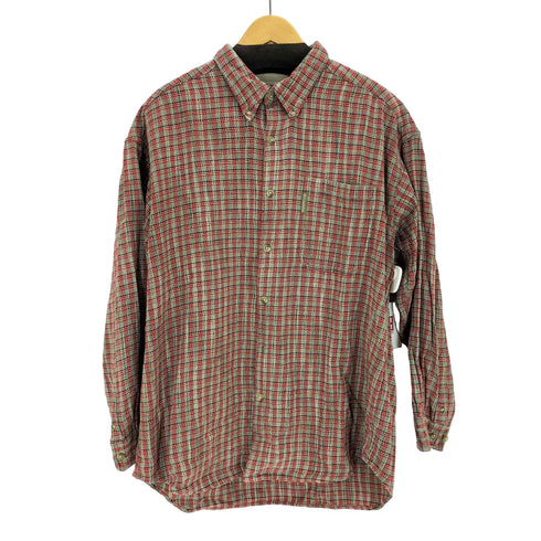コロンビア Columbia ワンポケット ボタンダウンL/Sチェックシャツ メンズ JPN:L